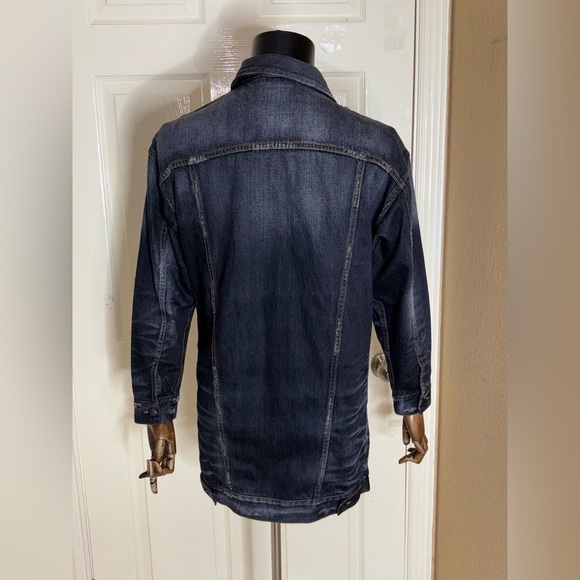 PRPS Men’s Kicking Horse Oversized Jean Jacket Small​​ - Picture 3 of 10